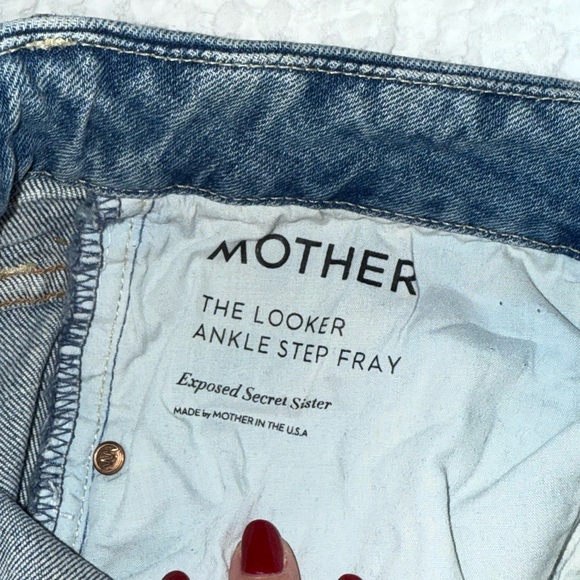 MOTHER The Looker Ankle Step Fray - Picture 2 of 4